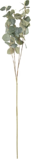 Branche décorative artificielle d’eucalyptus verte 82 cm