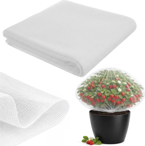 Filet de protection de jardin pour plates-bandes 3 × 6 m GARDLOV contre les insectes et les oiseaux