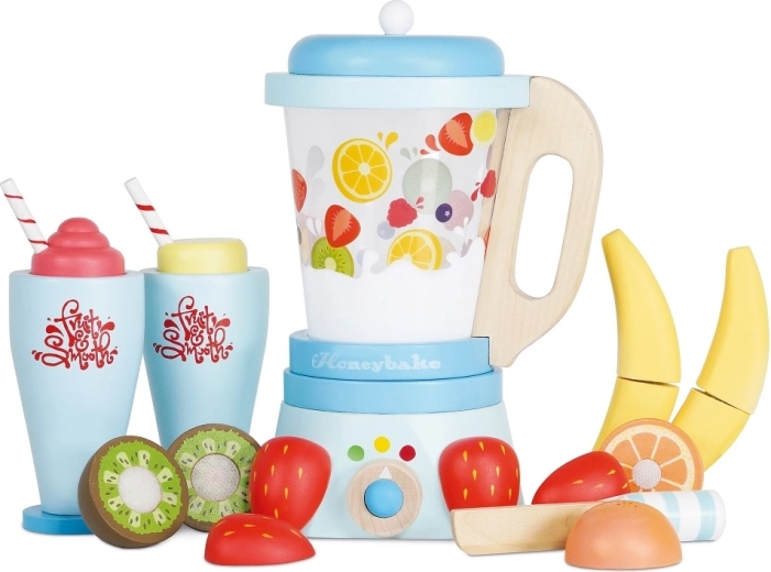 Mixeur en bois avec fruits Fruit & Smooth Le Toy Van