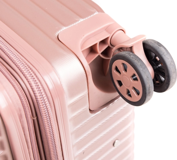 Glisse fluide grâce aux doubles roulettes 360°