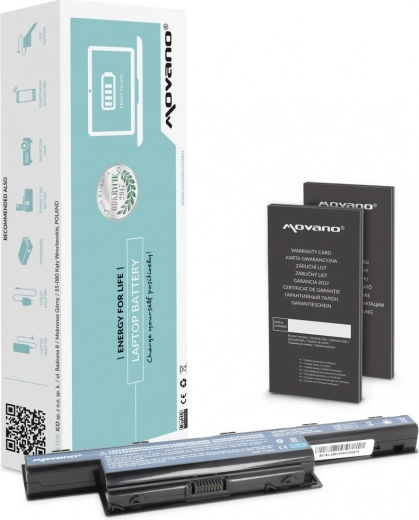 Batterie Movano pour ordinateur portable Acer 4400 mAh (48 Wh) Li‑ion