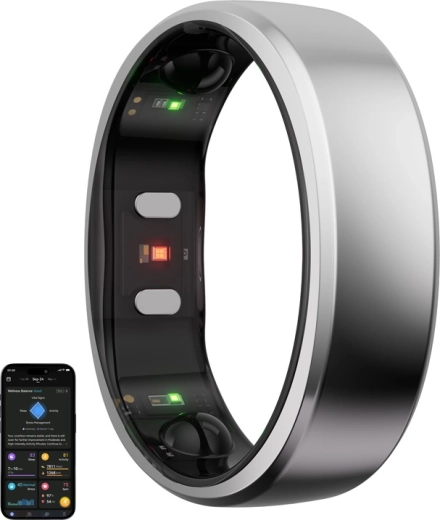 Bague connectée RingConn Gen 2 – taille 7, argent