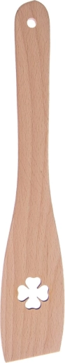 Spatule en bois Trèfle à quatre feuilles 30 cm