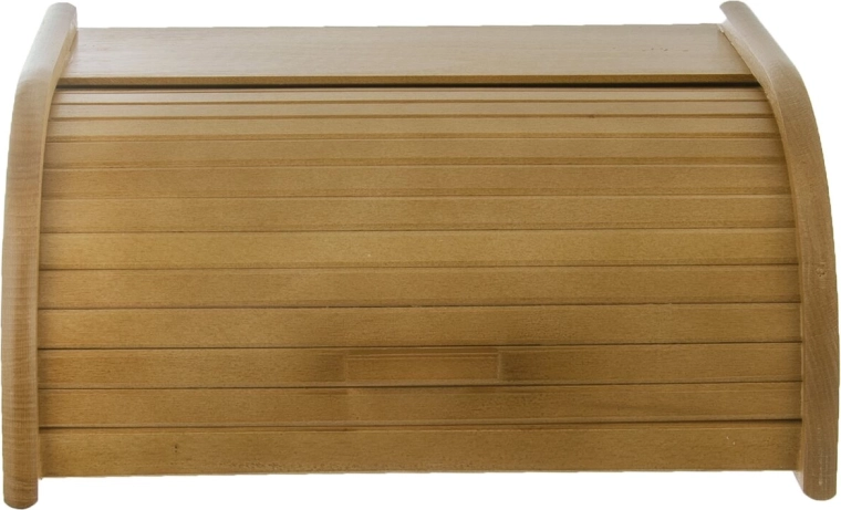 Boîte à pain en bois Amalie jaune 38,5 × 29 × 18 cm