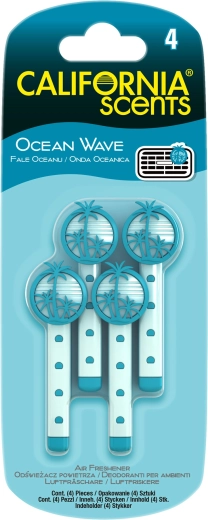 Bâtonnets parfumés pour ventilation California Scents Ocean Wave