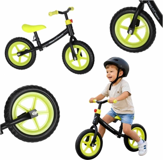 Draisienne Trike Fix Balance noir-jaune