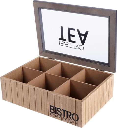 Organisation claire en 6 compartiments