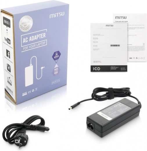 Adaptateur secteur Mitsu pour ordinateur portable Asus 19 V 4,74 A 4,5 × 3,0 mm avec broche