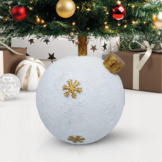 Pied de sapin de Noël décoratif en forme de boule