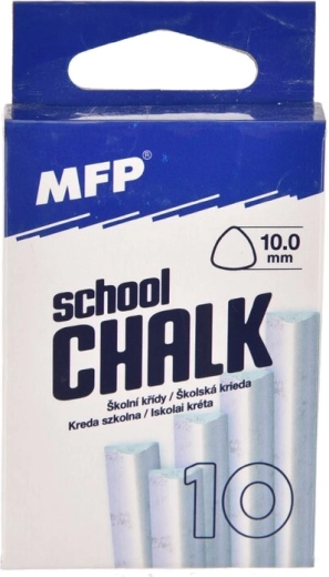 Craie blanche anti-poussière (10 pcs)