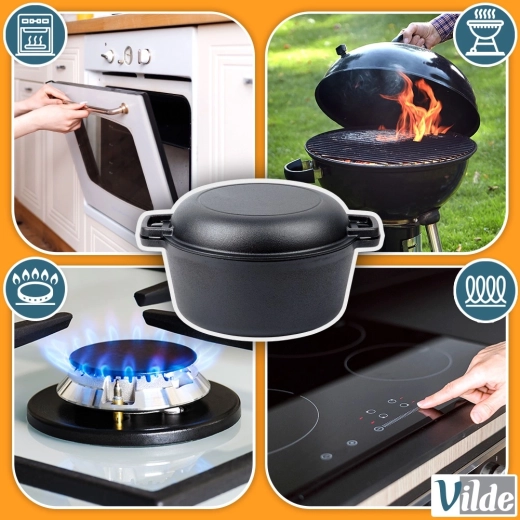 Compatible avec toutes les sources de chaleur