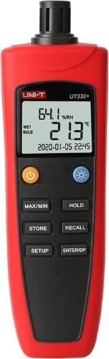 Thermomètre et hygromètre Uni-T UT332+