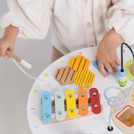 Découverte musicale et rythmique avec xylophone