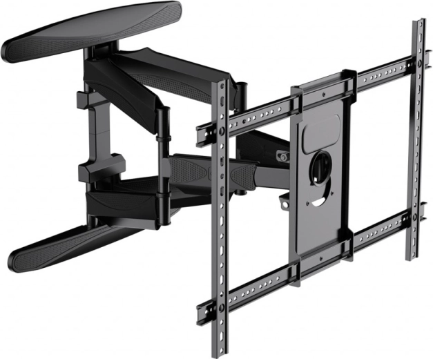 Support mural pour TV 40–75" avec bras articulé, inclinaison et rotation, VESA 600×400