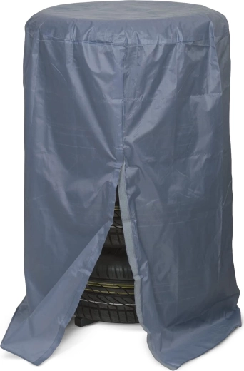Housse de protection pour un jeu de pneus - grise