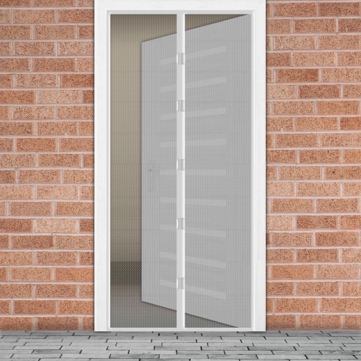 Rideau de porte magnétique anti-insectes