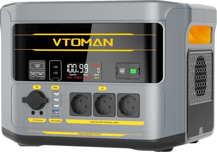 Station électrique portable VTOMAN FlashSpeed 2400