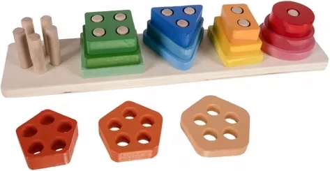 Apprend les couleurs, les formes et la concentration