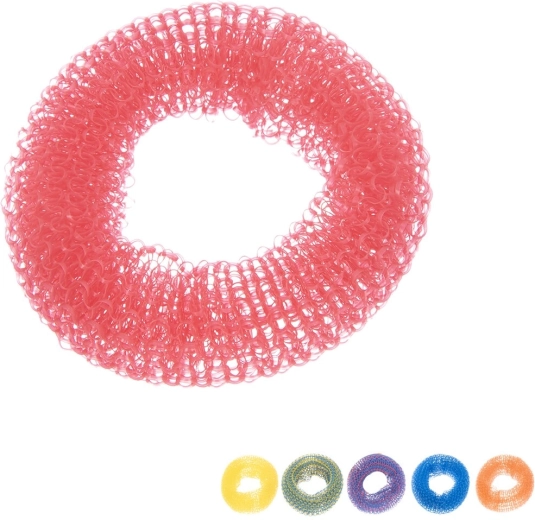 Tampon à récurer en nylon pour vaisselle 7,5 cm mix 1 pc