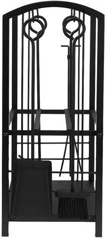 Outils de cheminée 4-en-1 toujours à portée de main