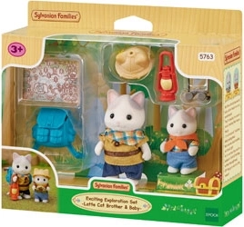 Sylvanian Families grande expédition – frère et sœur Latte Cat Mick et Mabel