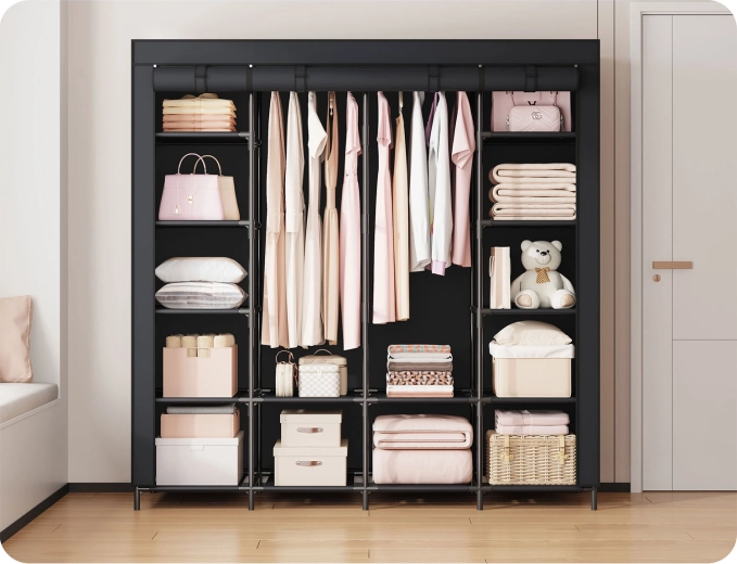 Cadre en acier stable et embouts de qualité