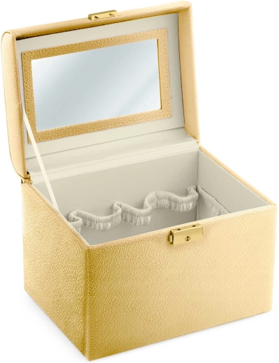 Rangement sécurisé avec verrou et miroir