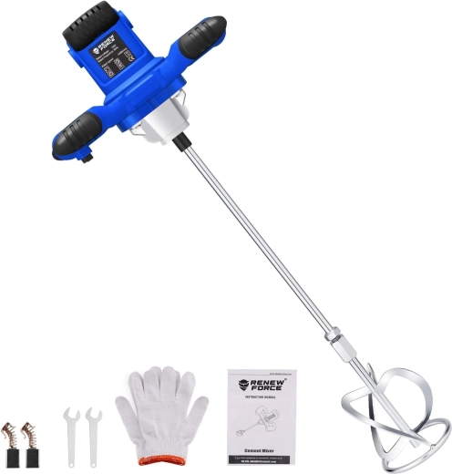Malaxeur électrique pour peintures et mortiers RENEW FORCE XL 2800 W - 1 pièce