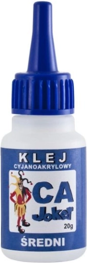 Colle cyanoacrylate Joker 20 g à viscosité moyenne