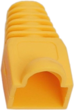 Protection anti-pliure de câble pour fiche modulaire 8P8C jaune