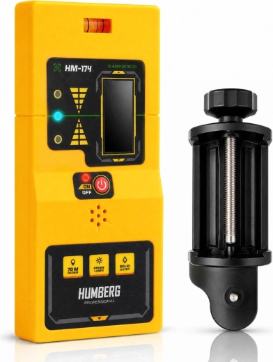 Récepteur (détecteur) Humberg HM-174 de faisceau laser vert pour niveau laser