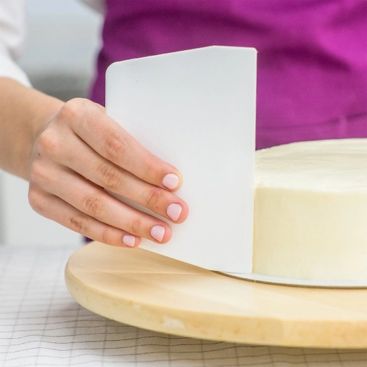 Une surface lisse pour les gâteaux et les pâtisseries
