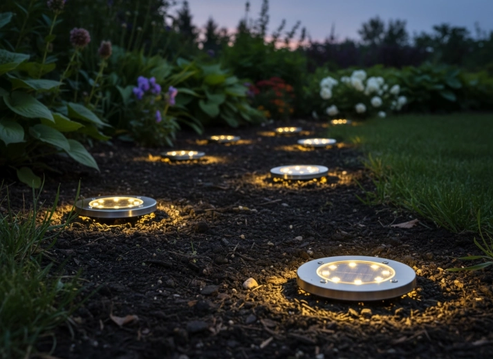 Lumière claire et homogène grâce à 8 LED
