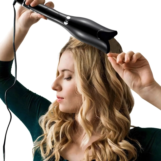 Enroulement automatique pour des ondulations et des boucles rapides