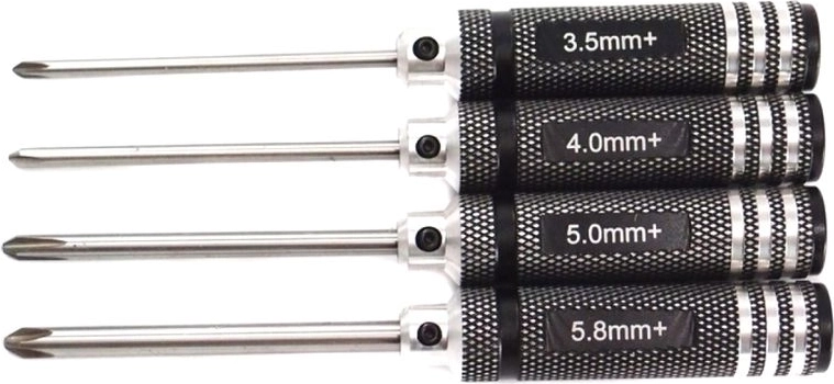 Set de quatre tournevis cruciformes