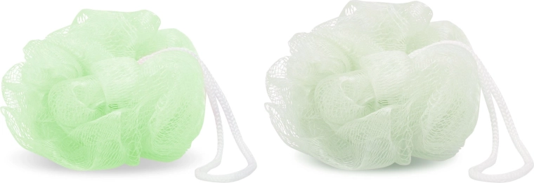 Ensemble d'éponges de bain - 2 pièces