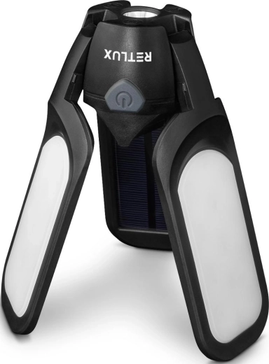 Lampe dépliable pour un éclairage étendu