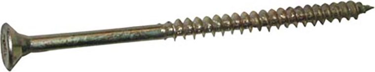 Vis universelles à filetage partiel 4,0 × 80 mm, zinguées (300 pcs)