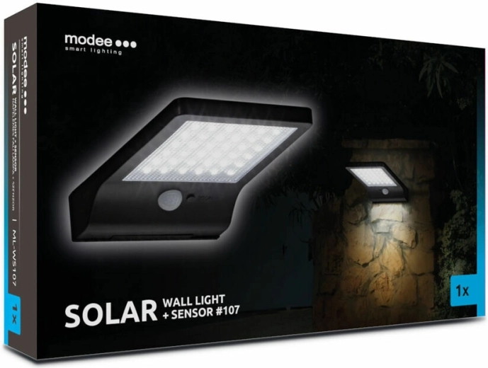 Applique solaire MODEE Smart Lighting 107 avec détecteur de mouvement