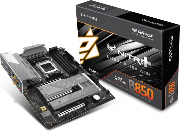 Carte mère Sapphire Nitro+ B850A WiFi 7