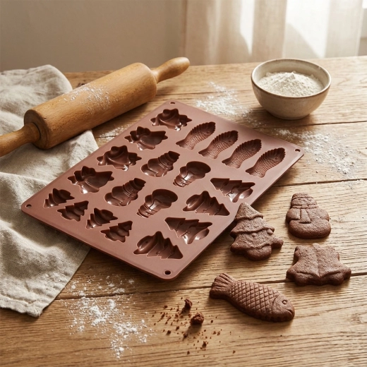 Silicone souple et antiadhésif pour un démoulage facile