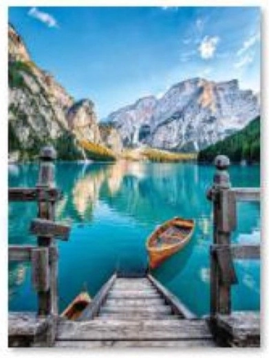 Broderie diamant (diamond painting) tableau Ponton 30 × 40 cm