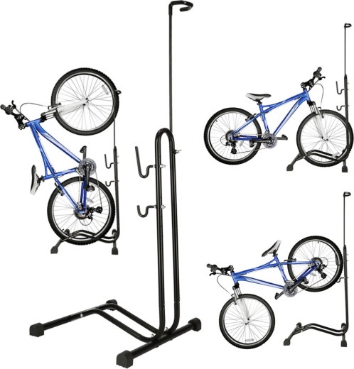 Rangement peu encombrant du vélo