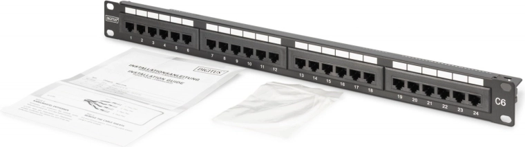 Construction robuste pour rack 19" (1U)