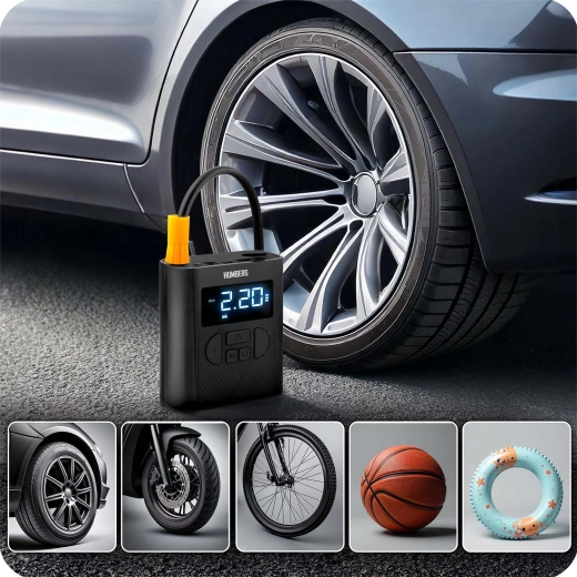 Puissant et polyvalent pour voiture, moto, vélo et ballons