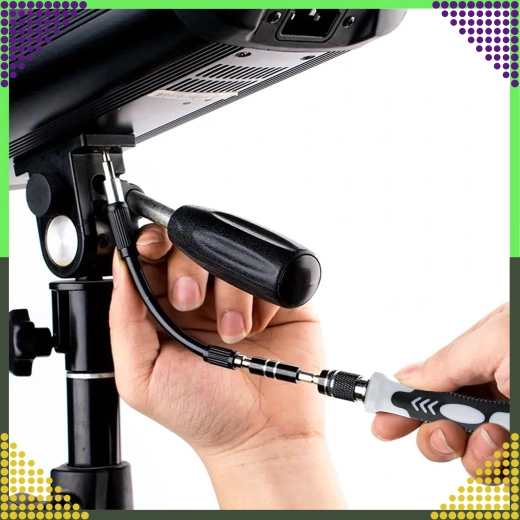 Rallonge flexible pour visser dans les espaces exigus