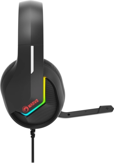 Rétroéclairage RGB et microphone