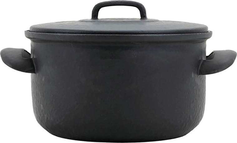Marmite émaillée avec couvercle 16 cm, 1,5 l BSE