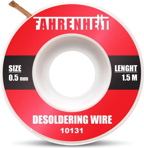 Tresse à dessouder 1,5 m × 0,5 mm