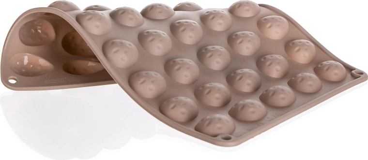 Démoulage facile grâce au silicone antiadhésif